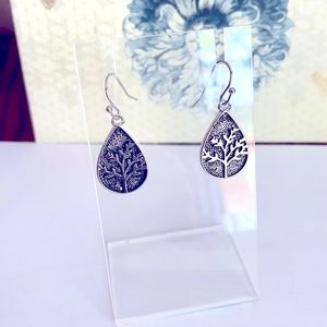 A beautiful pair of Sterling Silver Earrings